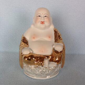 Laughing Buddha with Golden Robe