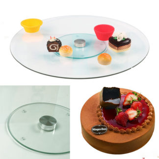 Cake Decorating Turntable Glass