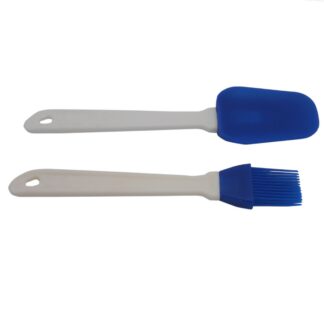 2 In 1 Silicon Cream Scrapper And Brush