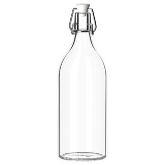 Glass Bottle with Stopper 1100 ml