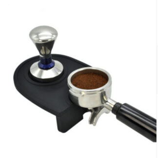 Non-Slip Barista Tamping Mat Tamper Holder Dropped Edge Corner