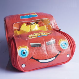 Blocks Red Van 100 pcs