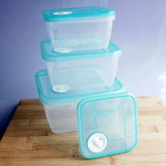 4 Pieces Storage Box (Fresh Box-1617) Square