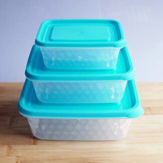 3 Pieces Storage Box (Fresh Box-3034) Rectangle