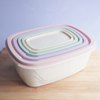 5 Pieces Storage Box (Fresh Box-8010A) Rectangle