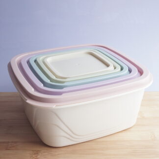5 Pieces Storage Box (Fresh Box-8011A) Square
