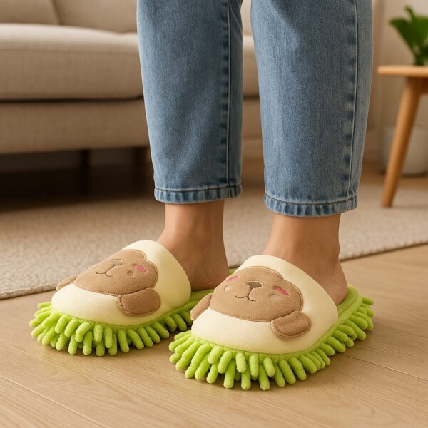 Microfiber Noodle Mop Slippers