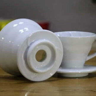 High Quality Hand Punch Coffee Filtercone Cup V60 Ceramic