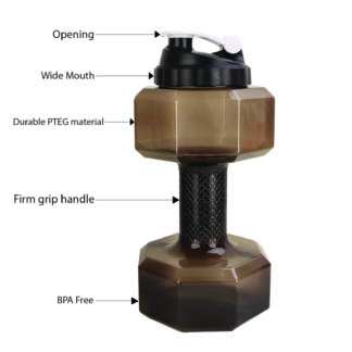 Gym Dumbel Bottle