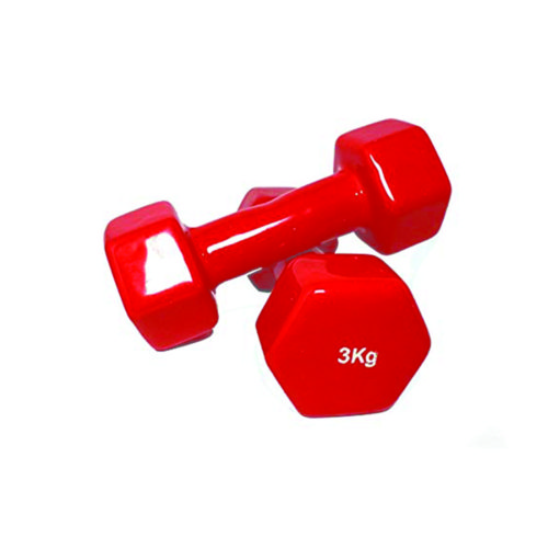 Vinyl Mini Dumbbell (1 Pair) 3 kg