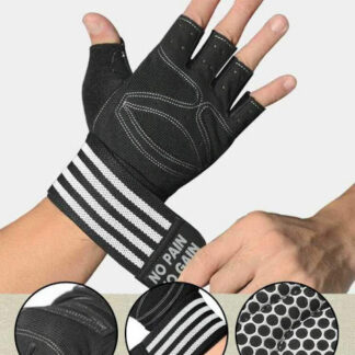 Weight Lifting Gloves with Wrist Wrap - Rowing Gloves, Biking Gloves, Training Gloves, Grip Gloves