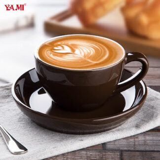 250 ml Cappuccino Cup/Plate Set of 6