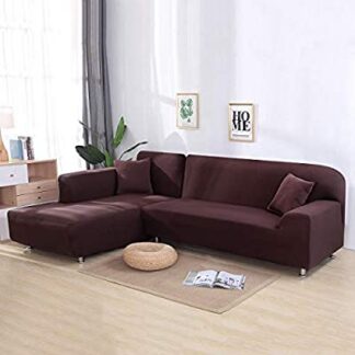 L-Shape Seater UNIVERSAL Elastic Fabric Sofa Couch Protector Stretch Cover