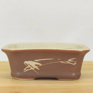 Ceramic Flower Pot For Bonsai Rectangle