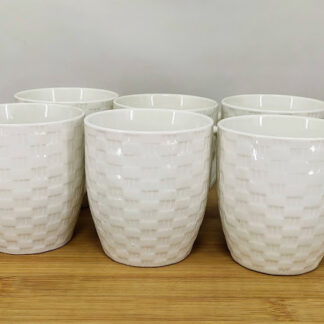 Coffee Mug - 3 White (Pack of 6)
