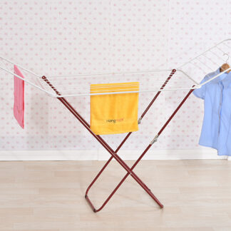 RackSense / Foldable Cloth Dryer Stand Red/White