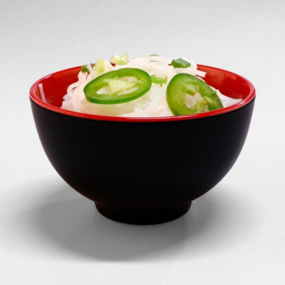 Melamine Bowl Red/Black Rice (6 Pcs Set) 2702
