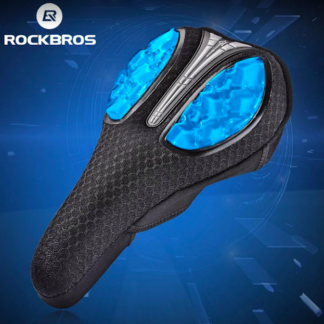 ROCKBROS Men Bike Saddle Cover Ultra Soft Silicone Mountain Bike Seat Cover Super Soft Cushion