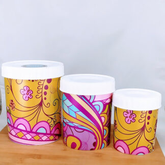 3 Pieces Storage Box (Fresh Box-NK-1816) Round Screw Lock