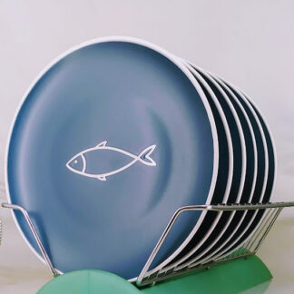 11" Ceramic Plate (Pack of 6) 6673