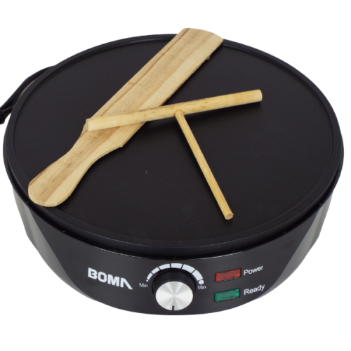 BOMA Crepe Maker Professional Commercial Automatic Adjustable Temperature Portable Household Non Stick Pancake Pan Cake (Copy)