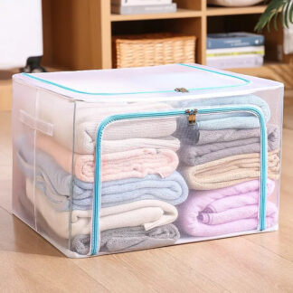 Neat Nook / Oxford Waterproof Transparent Foldable Moisture-proof Storage box