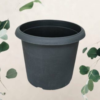 Poly Garden / Plastic Flower Pot Round - PFP-Y-203 : 21.7 cm Diameter x 20 cm Height