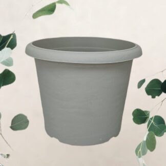 Poly Garden / Plastic Flower Pot Round - PFP-Y-204 : 26.3 cm Diameter x 23 cm Height