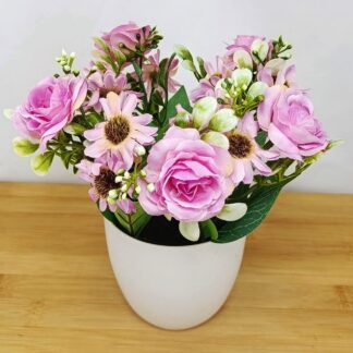 Artificial Flower Plastic Pot (FLD-213-5)
