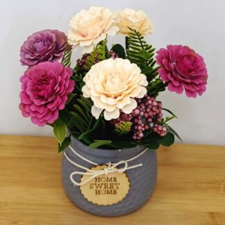 Artificial Flower Ceramic Pot (PC277)