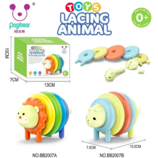 PagiBear Lacing Animal Toy 0+