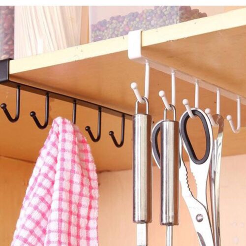 RackSense / Hanging Closet Shelf Hook (6 hooks)