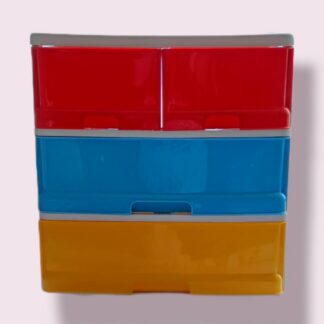 RackSense / 3 Tier Colorful drawer cabinet