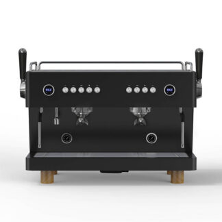 ZEN All Black 2 Groups Commercial Coffee Machine