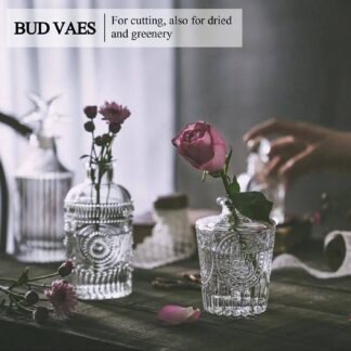 Floral Essence / Vintage Bud Vases Set of 10