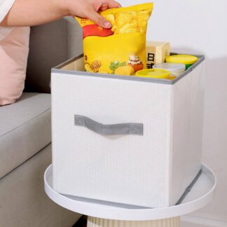 NeatNook / Foldable Waterproof, Moisture proof Clothes Storage Box Cube Shape