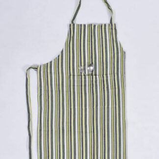Canvas Aprons with Adjustable Neck Strap Front Pocket & Waist Ties