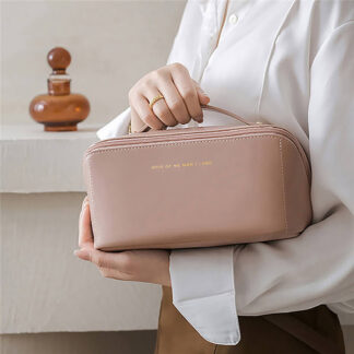 Juniper Travel Bags / Organ Pillow Travel Cosmetic Bag, Women's Travel With Handle And Divider