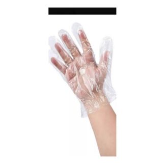 NYLON Transparent Disposable Gloves (100 gloves)
