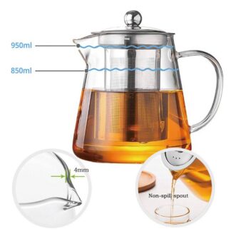 Pyrex Glass Teapot 750ml