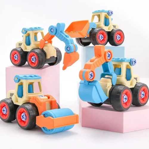 DIY Vehicles Educational Toy Construction Toy Trucks Engineering Car Toys