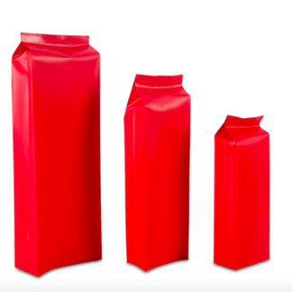 Coffee Beans Packing Bag Tall With Sealed Aluminum Foil with Aroma Protection Valve Matte Finish (50 Pcs) 500 gm (Copy)