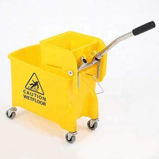 Single Bucket Mop Wringer Trolley Heavy Duty (20 Liter)