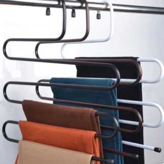 Metal S-Shape 5 Layers Magic Hanger