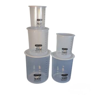 Fresh Box-9777-7 | 5 Pieces Storage Box Seal Pot