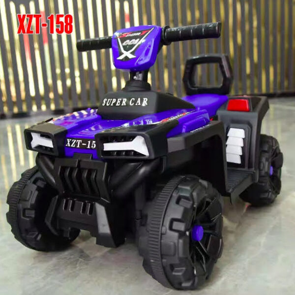 Quad Bike ATV (1-6 Years Old) Rechargeable Battery Light Lamp Music Song Story
