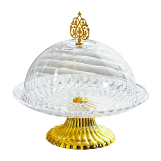 Cake Stand with Cover 12"