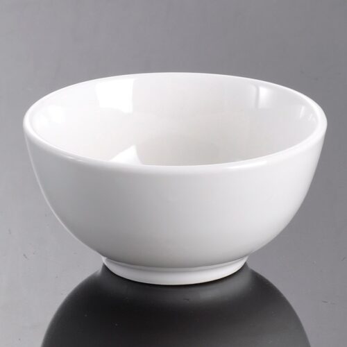 5" Melamine Rice/Soup Bowl (Pack of 6) White