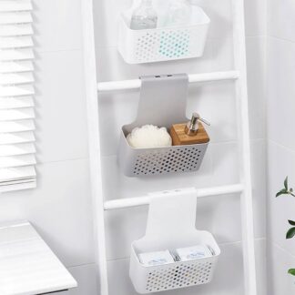 Over The Cabinet Door Hanging Storage Basket