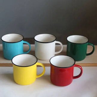 ZEN Rolled Rim Ceramic Mug | 350 ml